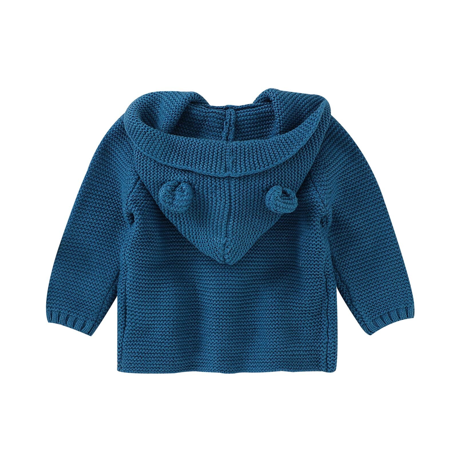 3m-24m Winter Ohren betroffen Baby Jungen Kleidung Mit Kapuze Mädchen Kleinkind Kleidung Mädchen Geschmack Langen Mantel für Junge Herbst Nette Mäntel