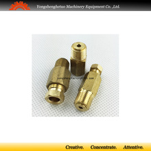 Unidirectional straight connector single way adapter one way coupling R1/8 male thread PD-4181 for 4mm outer dia tube