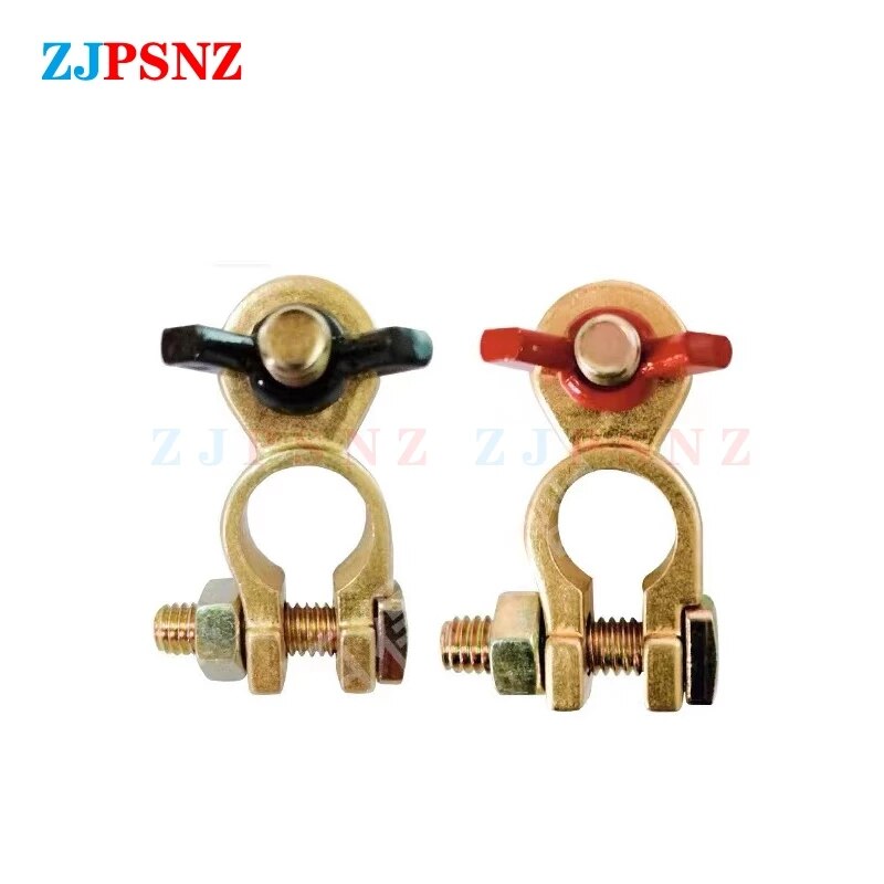 Auto Batterij Terminal Connector Positieve &amp; Nagative Batterij Quick Release Batterij Klemmen Messing Connector Auto Accessoires Universele