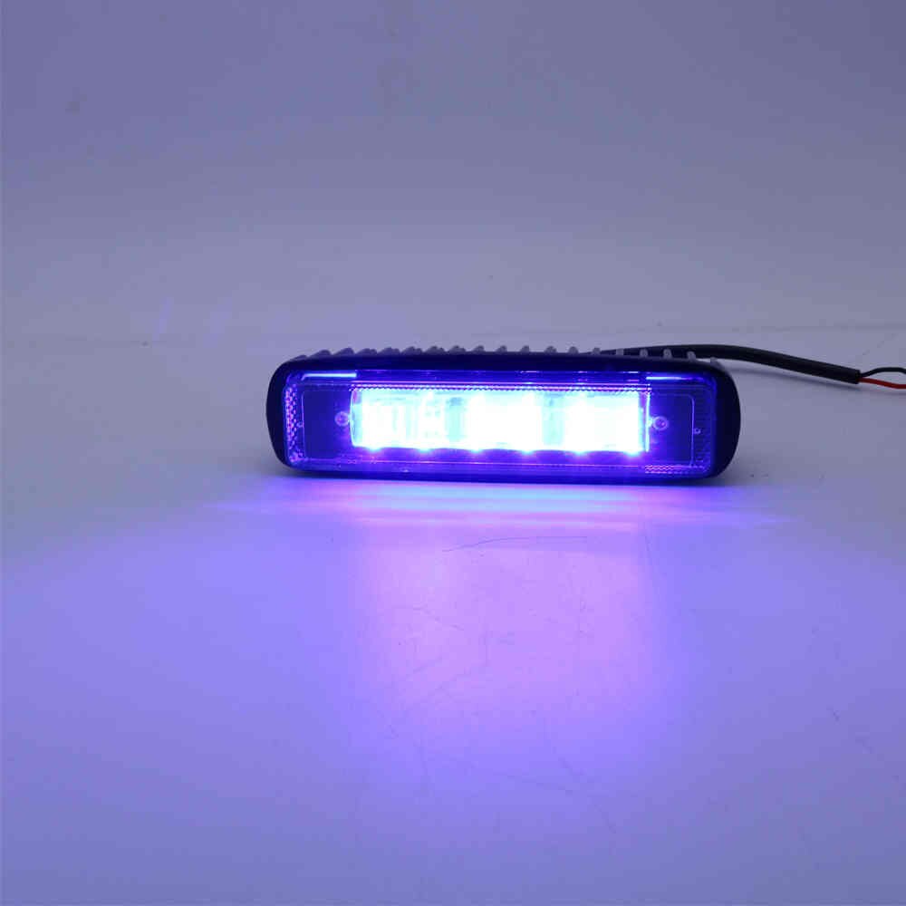 Blue Red LED Forklift Safety Light Spot Light Warehouse Safe Warning Light, 9V-60V Forklift Forktruck Blue Red Danger zone LED: Blue