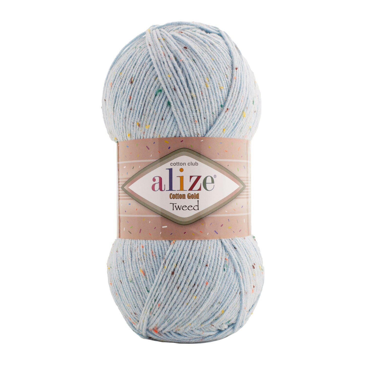Alize Cotton Gold TWEED Yarn 100gr-330mt %57 Cotton Amigurumi Soft Baby Blanket Cardigan Sweater Hand Knitting Crochet String: 513