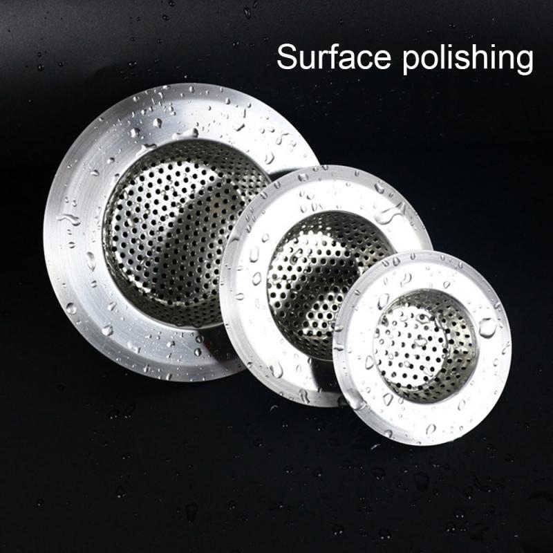 1Pc fuite Net maison plancher Drain cuisine évier scories acier inoxydable cuisine évier filtre salle de bains sol Drain scories nettoyant nourriture scories