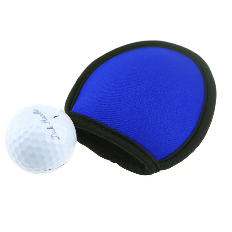 Crestgolf golfhandduk golfbollstvätt ficka påse väska bollrengörare, golftillbehör bollar rengöringsmedel vattentät fickpåse