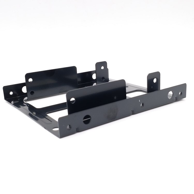 Thick Double-layer Hard Drive Bracket 2.5 to 3.5 Inch Hard Disk Bay Notebook/Laptop Solid State Drive Bracket SSD
