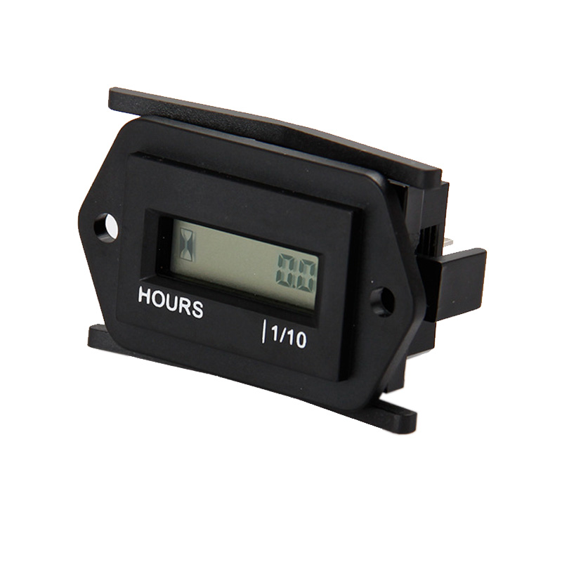 Waterproof snap in DC 4.5 12v 24v 36v 48v 60V Hour Meter counter for generator Marine ATV Motorcycle Snowmobile boat jet ski UTV