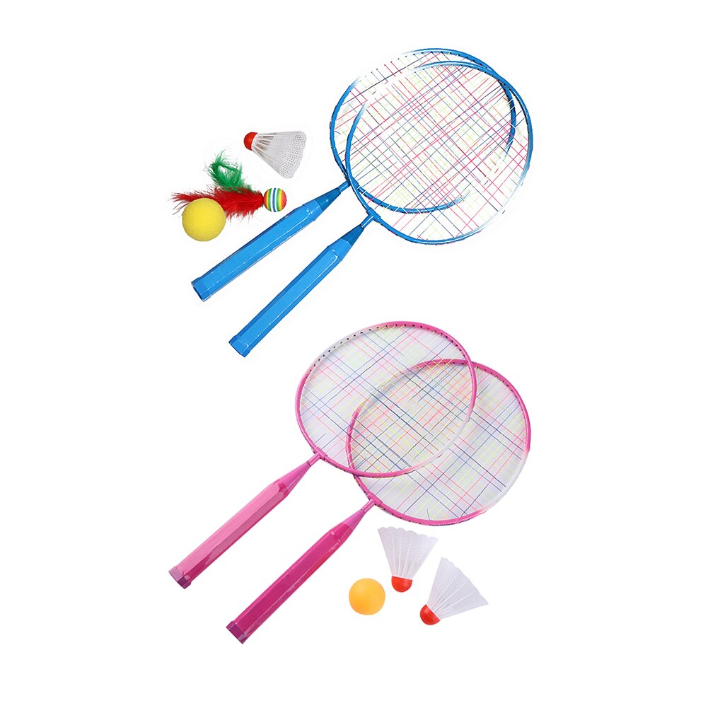 Raquetas de bádminton profesionales para niños, juego de interior y exterior, juego de raqueta, deportes, raqueta de Bádminton