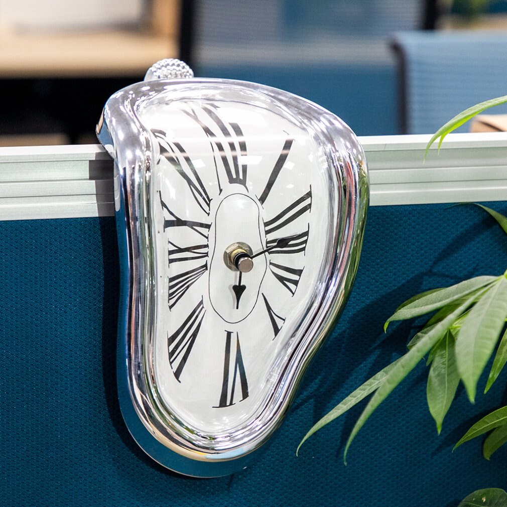 Novel Surreal Melting Distorted Wall Clocks Surrea... – Grandado
