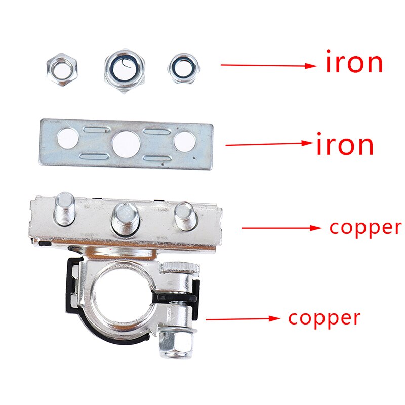 2pcs Car Accessories Auto Battery Terminal Connector Battery Quick Release Battery Clamps