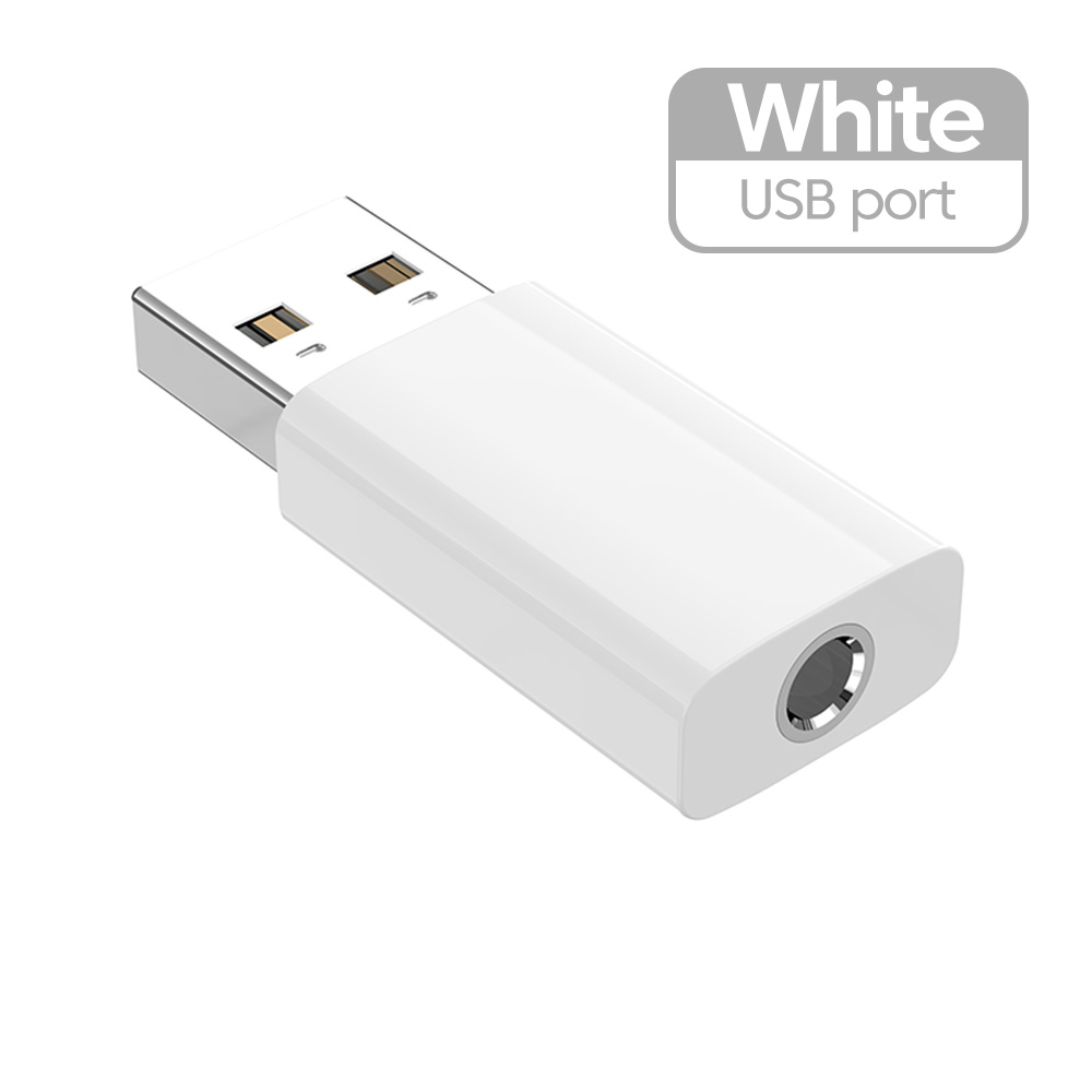 Usb Naar 3.5Mm Jack Audio Adapter Usb A Naar 3.5Mm Audio Kabel Usb Naar Audio Jack Adapter Koptelefoon Converter Voor Pc Laptop: YELLOW