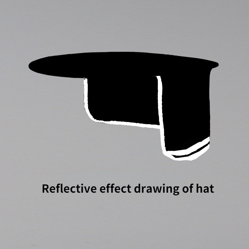 Parasole per lavori all'aperto, casco di sicurezza, protezione per il collo, striscia riflettente, casco protettivo, scudo, cappello solare