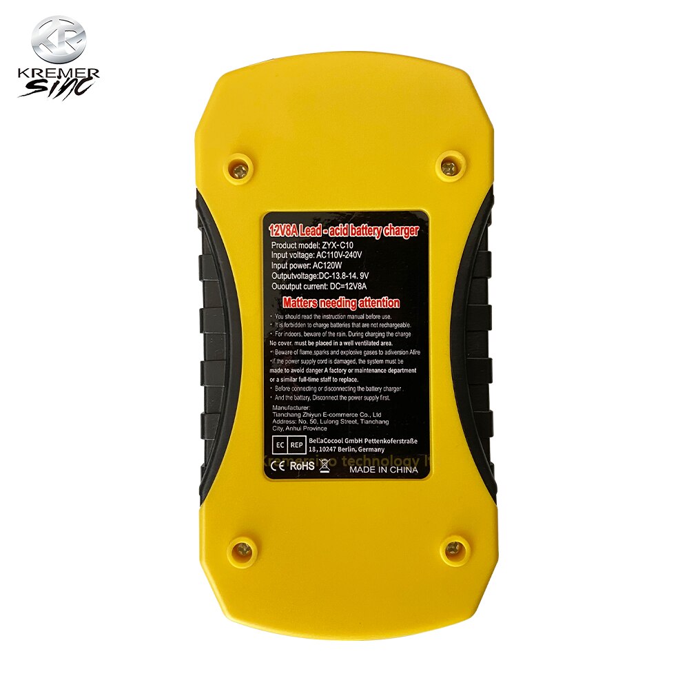 12V 8A Pulse Repair Battery Charger