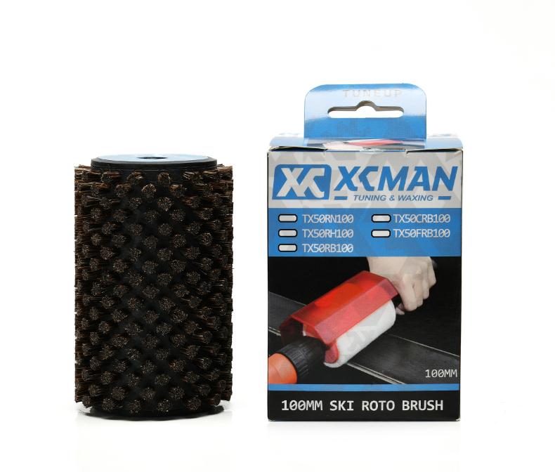 Xcman roto børste controller håndtag 100mm længde 10mm hex aksel kompatibel alle  of 10mm hex roto børste: Hestehår roto børste