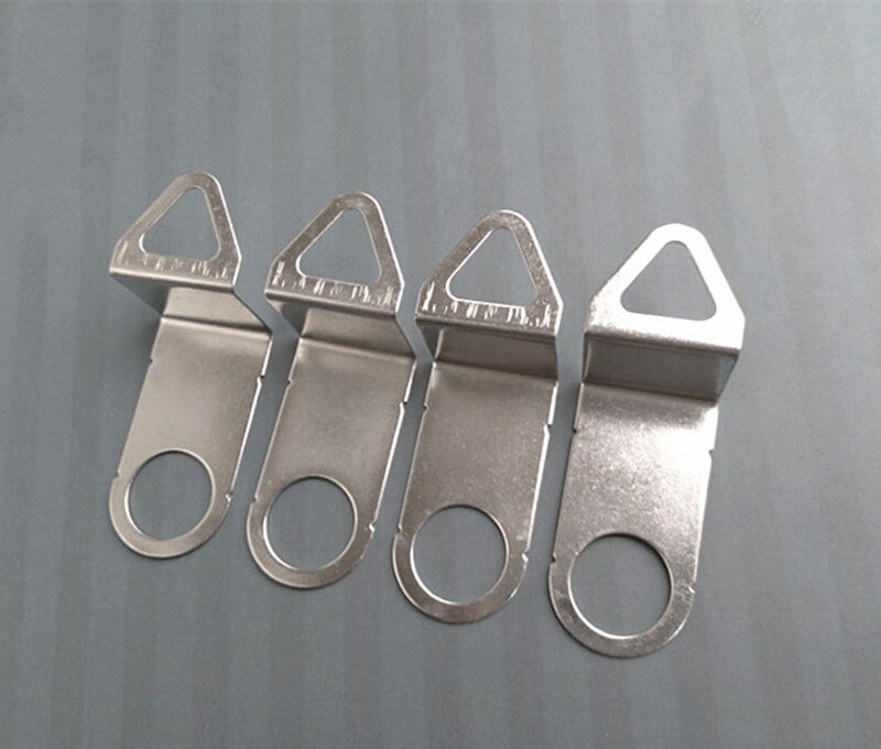 50 stks Zilverkleurige Wandklok S Haak Quartz Uurwerk Beweging Metalen Hanger DIY Klok