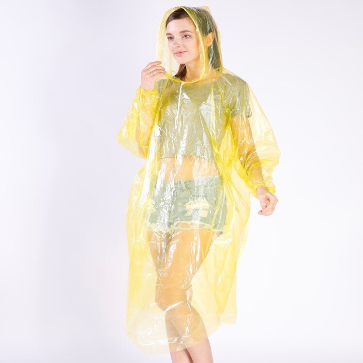 Wegwerp Regen Poncho Pack Voor Volwassen Regenjas In Bulk, Waterdicht Herbruikbare Pe Materiaal Voor Anti Fouling Barrière Beschermende Gown