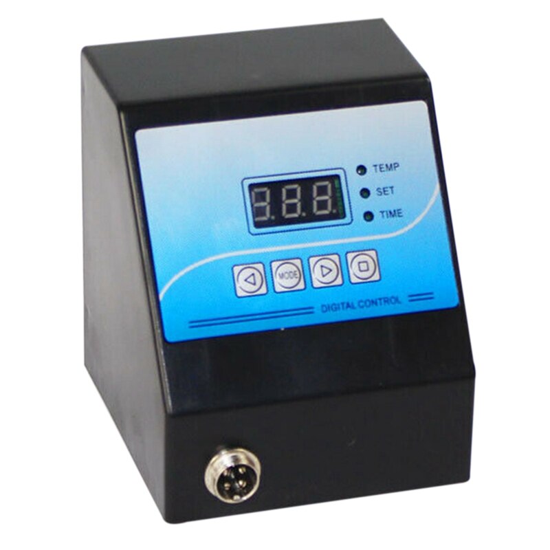 Digital Control Box Heat Press Digital Temperature Controller for Mug/Plate/Stone Photo/T-Shirt Black