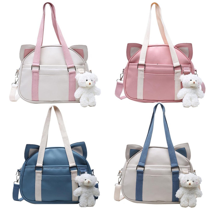 Lovely Japanese School Students Bags JK Bag Girl Briefcase Bookbag Travel Messenger Bags Shoulder Bags