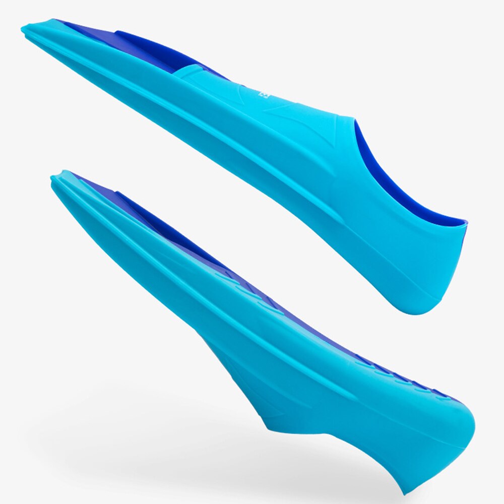 Adult And Children Scuba Diving Training Fins Men And Women Freestyle Breaststroke Silicone Short Fins Equipment