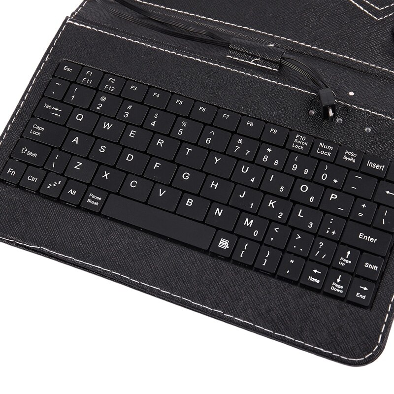 Keyboard And Case For 7-Inch Tablets (7 Inch USB TO Mini USB Keyboard, Black)