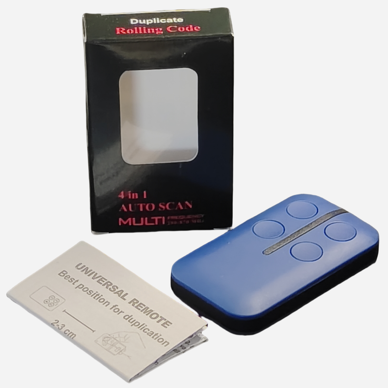 Drzwi przesuwne uniwersalny pilot-powielacz z częstotliwością 300MHz-900MHz: Niebieski