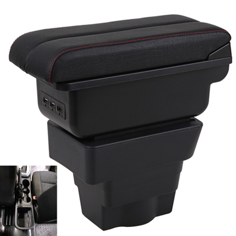 Voor opel astra armsteun box opel astra j universele auto centrale armsteun opbergbox met usb