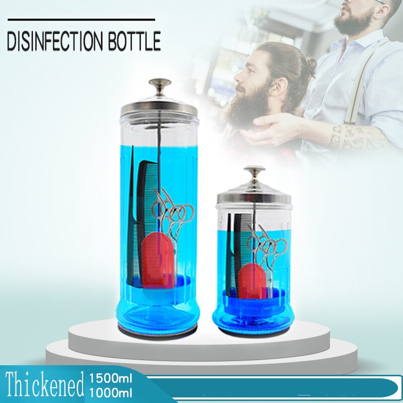 Barbicide Disinfectant Jar Nail Art Salon Hairdressing Tools Disinfection Cup