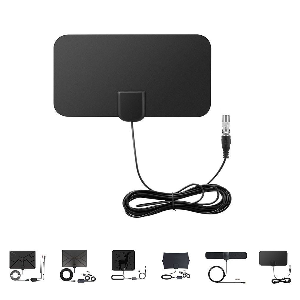 4K Digital HDTV Aerial Indoor Amplified Antenna 1500 Miles HD 1080P TV Local Channels Broadcast