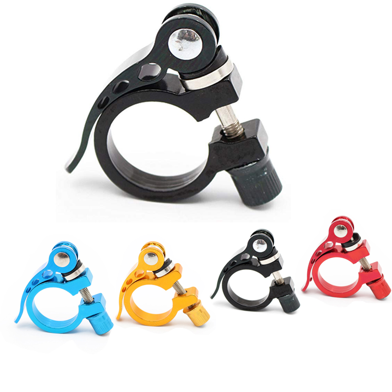 31.8 millimetri MTB Sella Della Bici Reggisella Bullone A Sgancio Rapido in lega di Alluminio Bicicletta Della Sella per 27.2 millimetri Reggisella