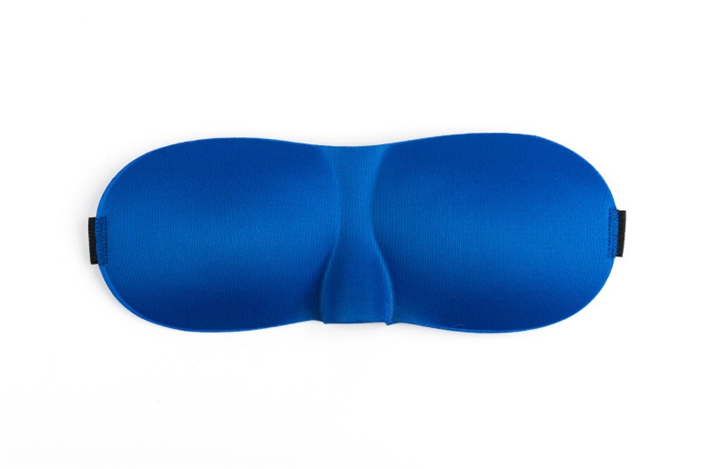 Oogmasker Slapen 3D Voor Slaap Oog Cover Shade Soft Travel Rest Eye Patch Band Blinddoeken Upgrade Voor Vrouwen Man: Blue