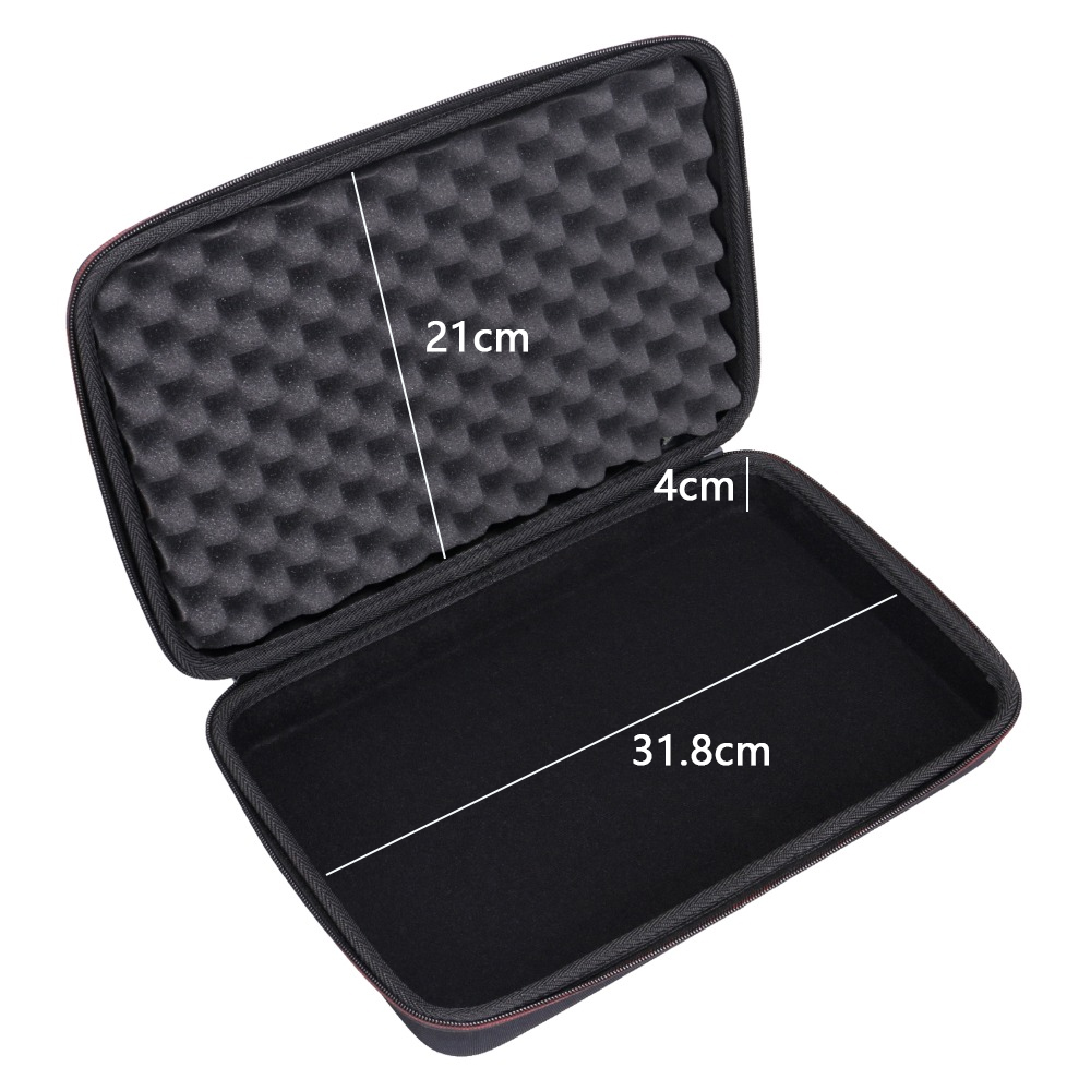 LTGEM Hard Carrying Case for Akai MPK Mini MK2/3 and MPK Mini Play/m vave smk 25 MIDI Keyboard Controller Storage Bag(Only Case)