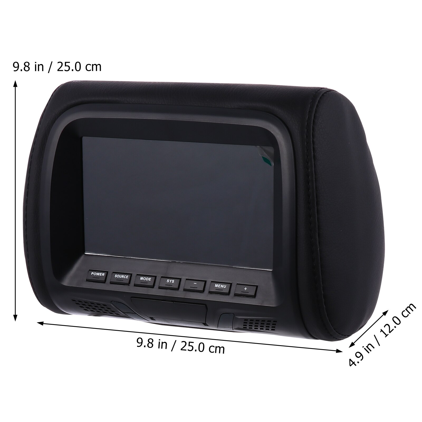 7-inch Car Headrest Display Screen Universal Back Seat Multi-function MP5 Screen