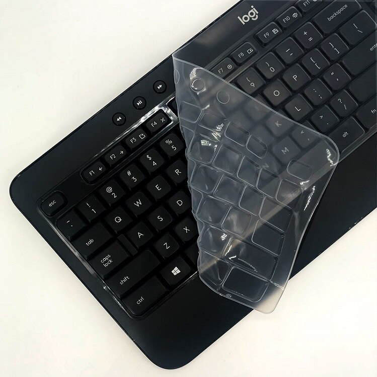 Waterproof Dustproof Clear Silicone Keyboard Cover For Logitech MK540 K540 MK545 K545 MK240 K240 K245 MK245 Nano K835