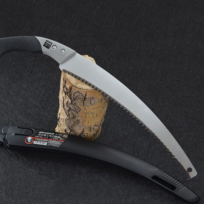 Sharp Heavy Duty Curved Hand Saw for Tree Pruning Wood Cutting Carpenter Sawing Garden Woodworking Tool
