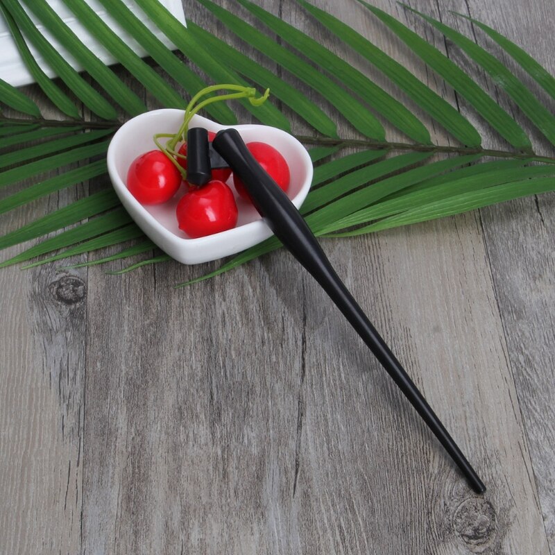 Antique Oblique Calligraphy Script Dip Pen Nib Holder Signature Writing Plastic D5QC