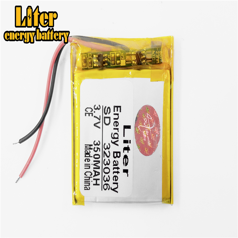 MP3/MP4/Mobiele Telefoon Batterij 323036 3.7V 350Mah Lithium-polymeer Batterijen Echt