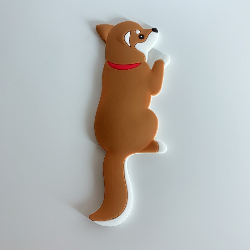 Imanes de nevera con dibujos de animales para cocina, gancho fuerte magnético de PVC, con forma de cadena, cola flexible, almacenamiento, 1 unidad: b