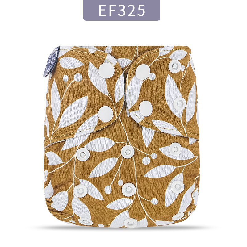 Elinfant reusable waterproof within 6kg newborn baby diaper dry fast suede cloth AIO pocket cloth diaper: EF325