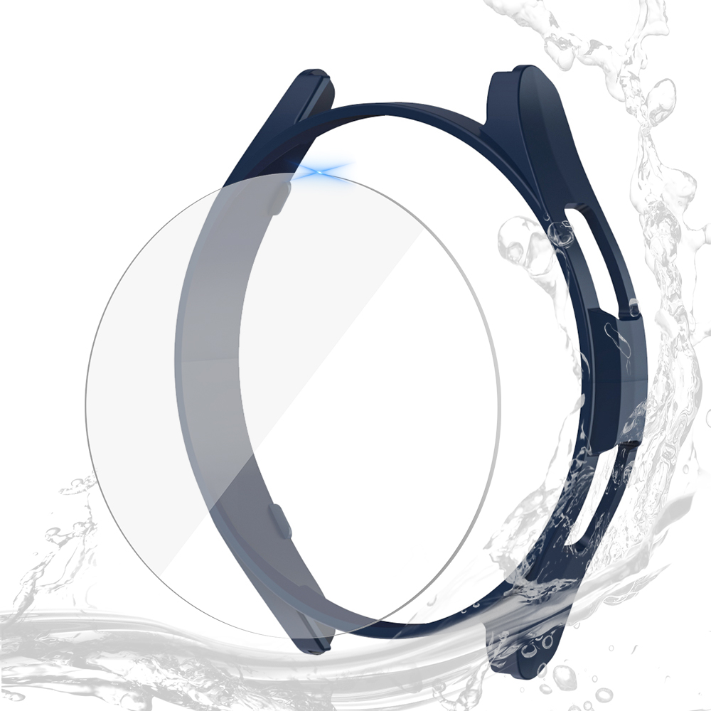 Vidrio + funda para Samsung Galaxy Watch 6 40mm 44mm, cubierta mate para PC, carcasa protectora para Galaxy Watch 6 Classic 43mm 47mm