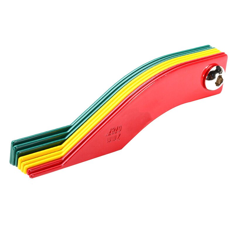 Automotive Brake Ruler Pad Feeler Lining Gauge Measure Tool Equipment 8-In-1 A