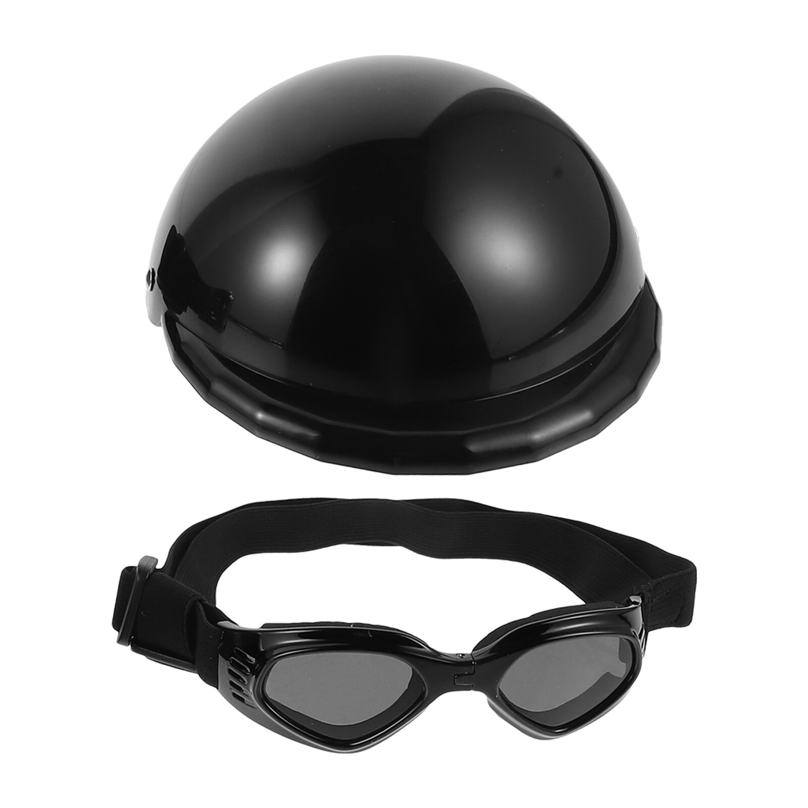 1 Set Pet Helm Kostuum Prop Kleine Huisdier Glazen Verstelbare Hond Helm Voor Hond Puppy