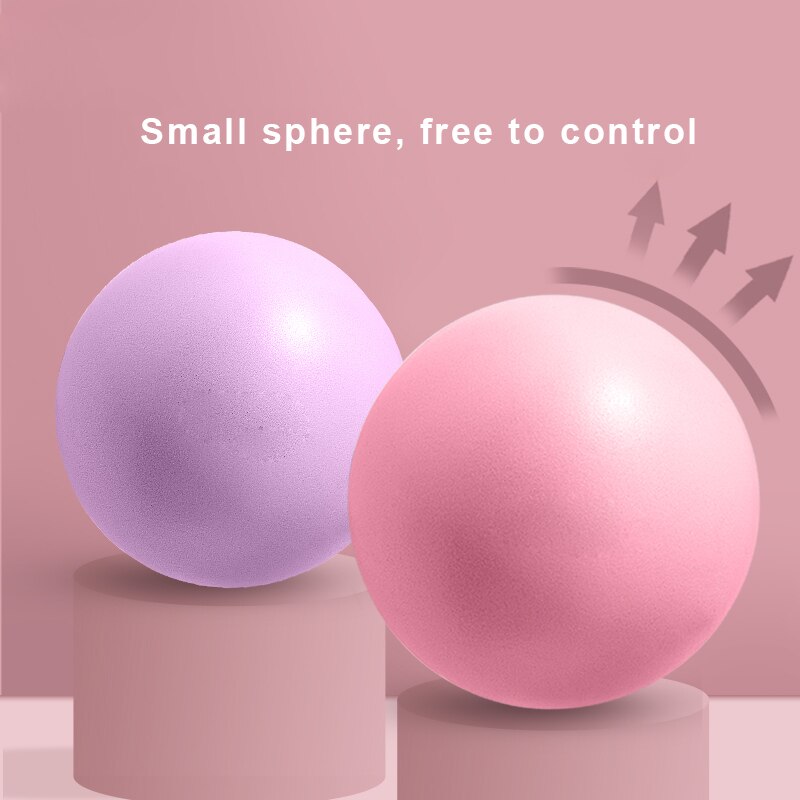 Pilates Ball Pregnant Women Postpartum Recovery Thickening Explosion-Proof Exercise Fitness Hip Female 23cm Mini Yoga Ball Small