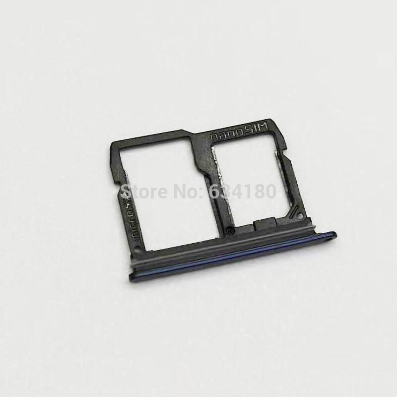 Nano SIM&Micro SIM Card Tray Holder Micro SD Card Slot Holder Adapter For LG Stylo 4 / Q Stylus / Q Stylus Plus 6.2inch