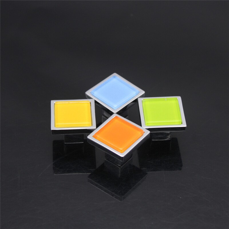 30 MM wielobarwne plac diament klamki szkło kryształbyć winnym szafka szuflada ciągnąć kuchnia Drzwi robić szafki szafa uchwyty sprzęt