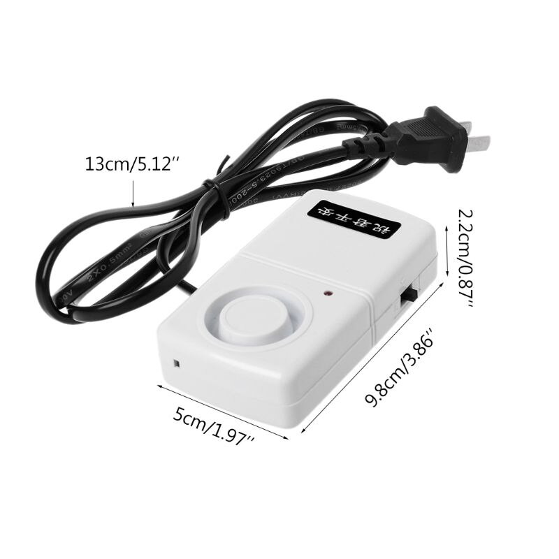 ! Indicador LED de sirena W8KA, alarma automática de corte de potencia de 120dB