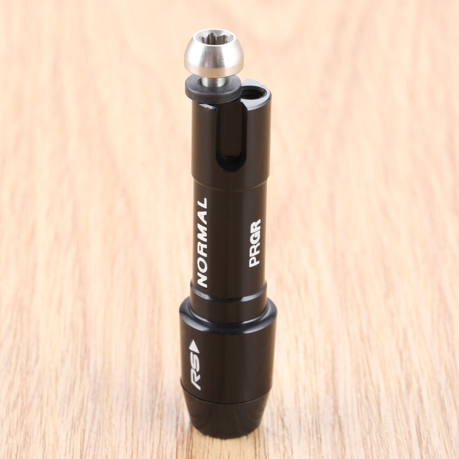 Adaptador de aleación de aluminio para palo de Golf, manga de reemplazo para PRGR ID Nabla RS Driver 01 02, tamaño de punta de solo 0.335 &quot;, color negro
