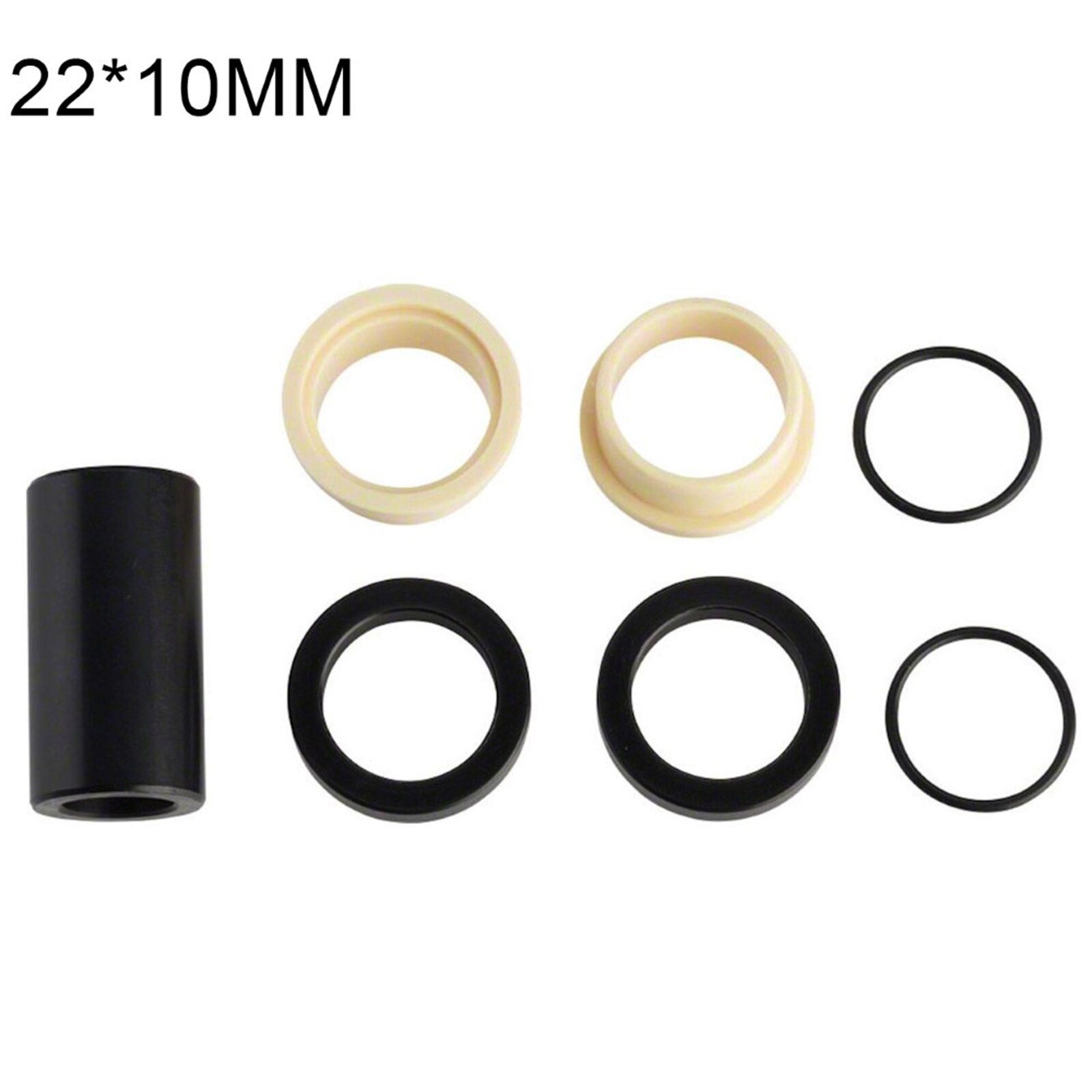 Bague d&#39;amortisseur de vélo vtt, Tube de matériel de montage de vélo 6mm 8mm 10mm: 22x10mm