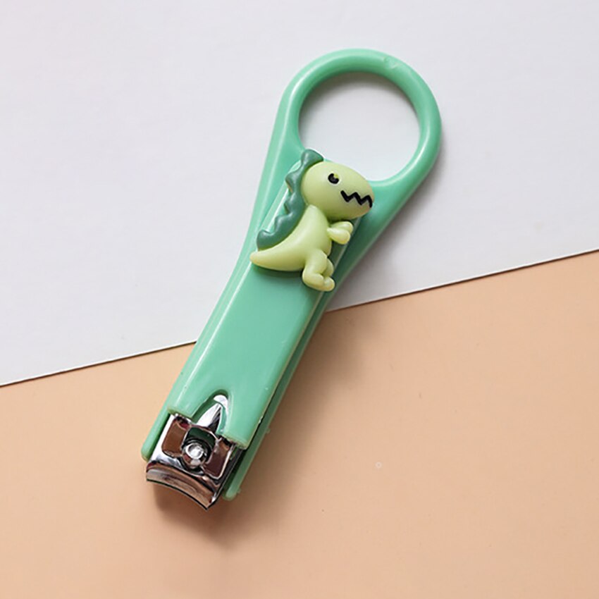 1pc leuke cartoon nagelknippers, kleurrijke kindernagelschaartjes, pedicure, teennagels, beauty manicure-instrumenten: Dinosaurus