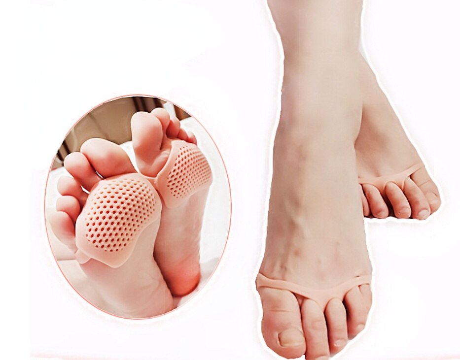 Semelles orthopédiques pour les pieds en silicone, anti-frottement, anti-choc, outils de soins des pieds, accessoires de chaussures: Free size