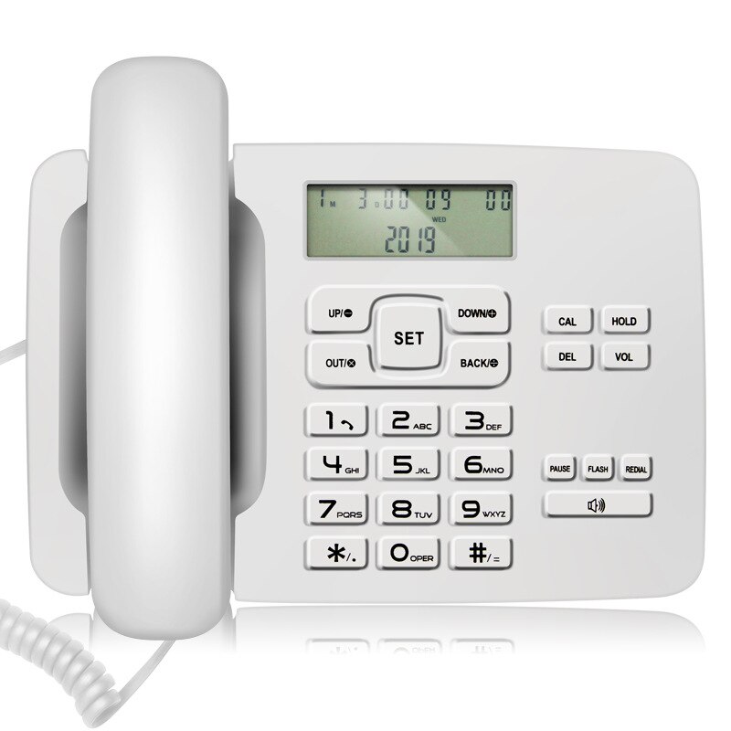 Vaste telefoon thuis, vaste telefoon, nummerherkenning/fsk/dtmf, dubbel systeem/kalender/lcd, fsk/dtmf, dubbel systeem, thuiskantoortelefoon