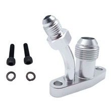 billet turbo olje mate returflens til garrett  gt12 gt1241 4an mate /8an retur