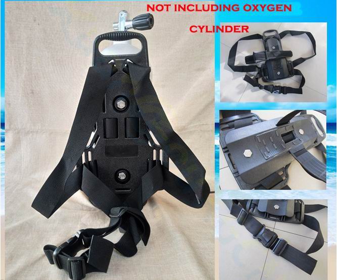 Duiken Tank Speciale Back Plaat Voor 7-12 Liter Zuurstof Cilinder Duiken Achterplaat Backplate Dive Gear Apparatuur Premium